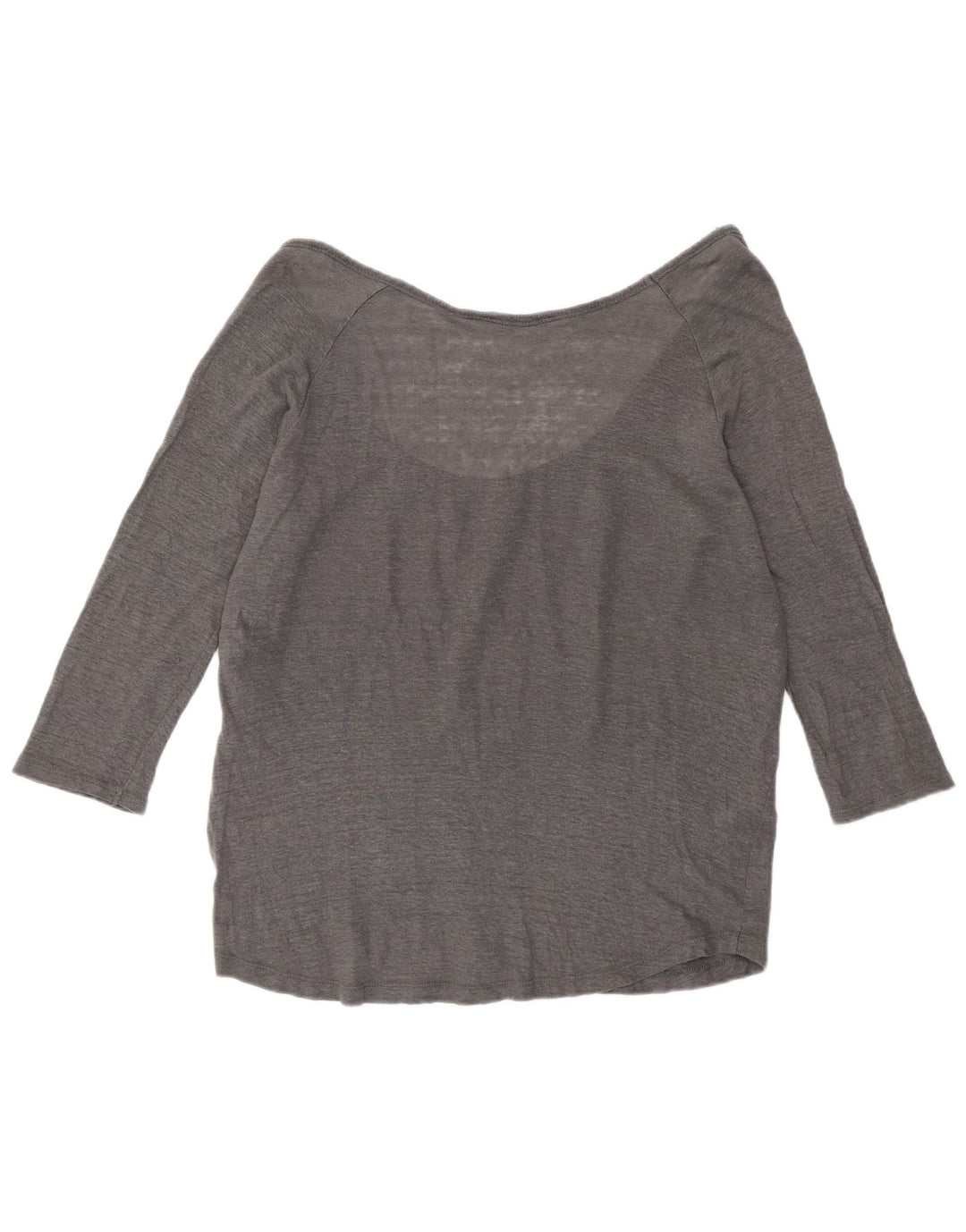 Top femeie Zara cu mâneci 3/4 UK 16 mare gri