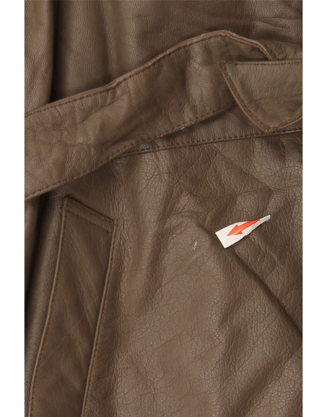 Jachetă de piele vintage pentru bărbați IT 56 3XL maro