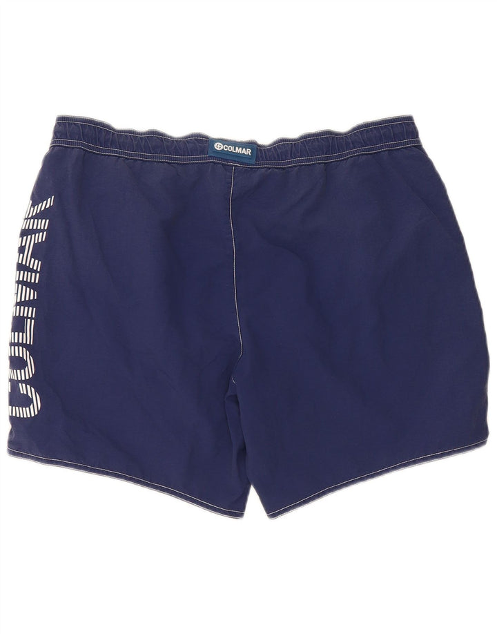 Pantaloni scurți de înot grafic pentru bărbați Colmar IT 50 Medium Bleumarin