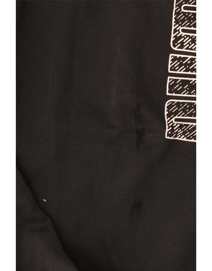 Pantaloni de trening grafic Puma pentru bărbați Pantaloni de jogging mari negri