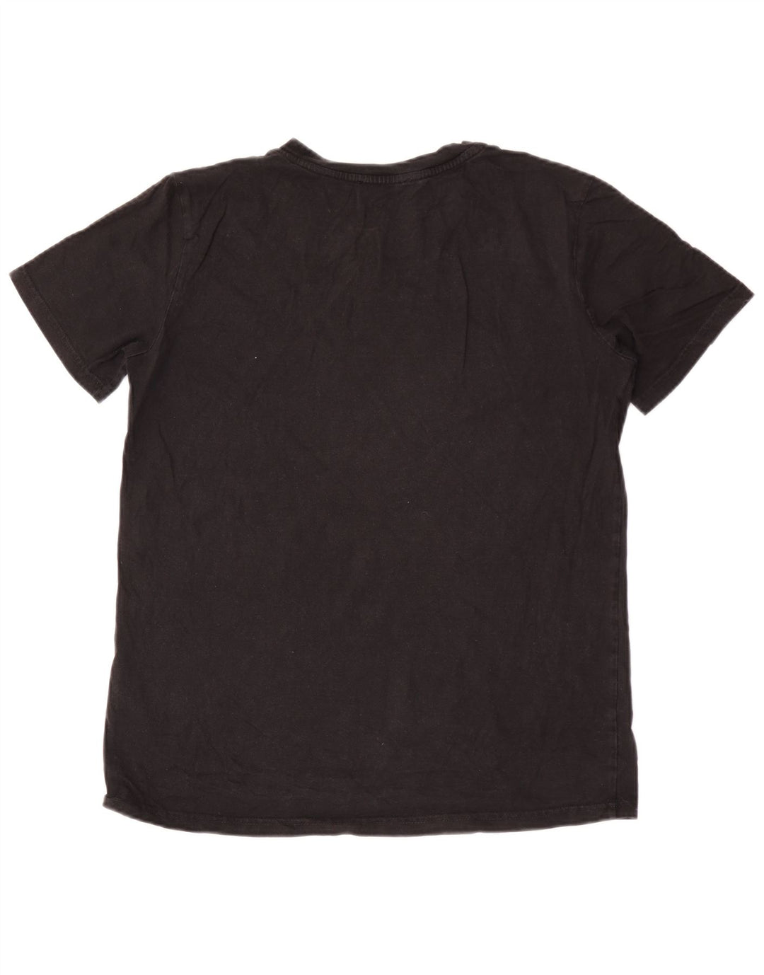Tricou grafic pentru bărbați Diesel Top mare din bumbac negru