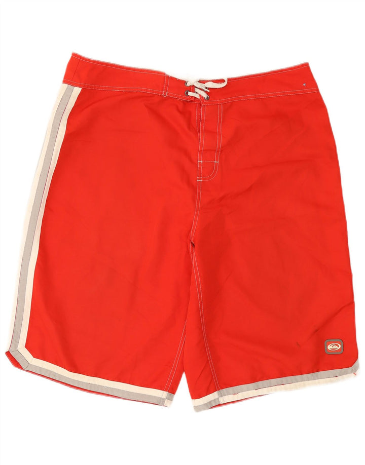 Pantaloni scurți de înot Quiksilver pentru bărbați XL poliester roșu
