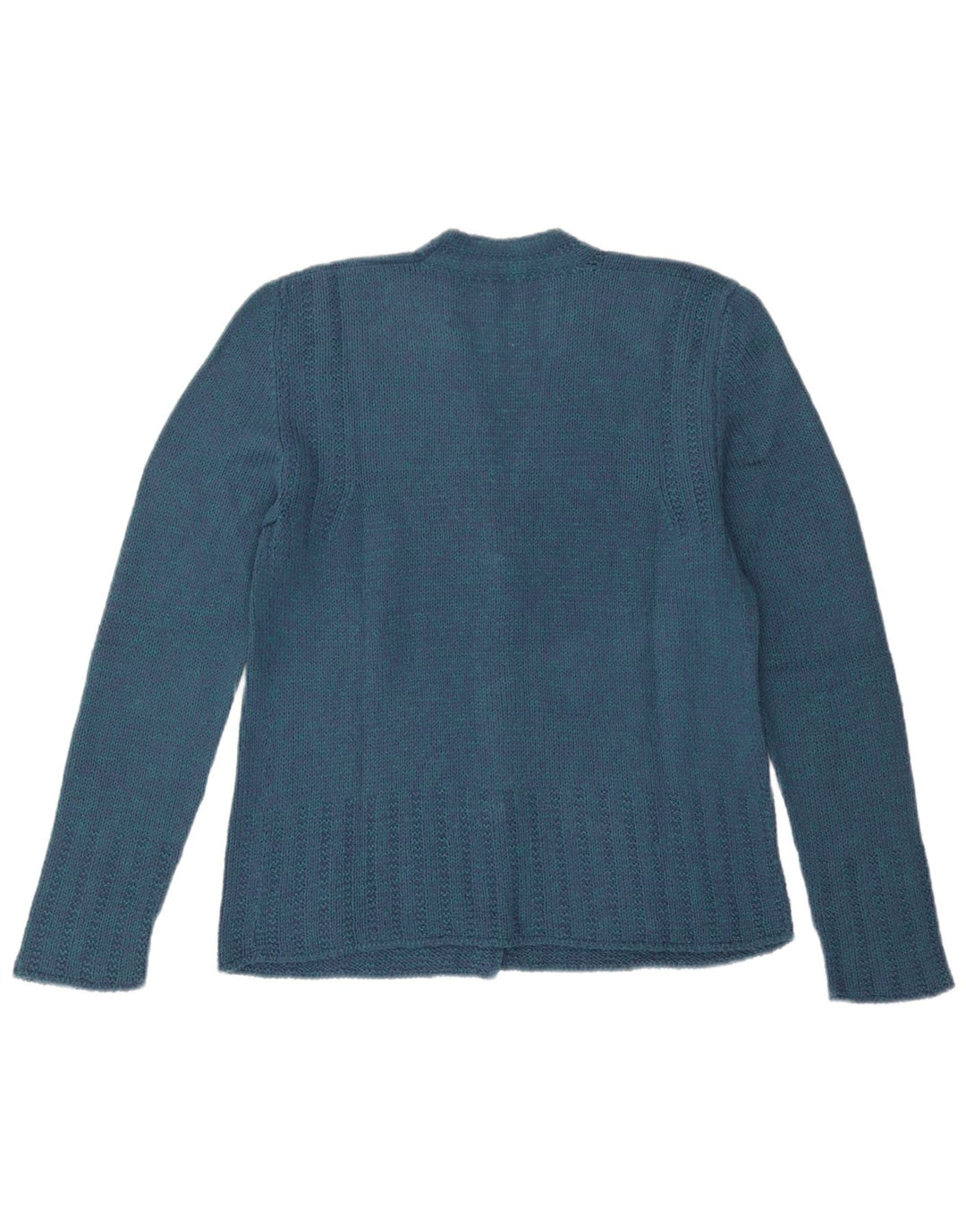 Pulover Cardigan Vintage pentru Damă UK 12 Medium Blue