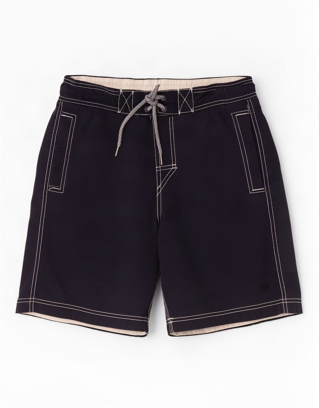 Pantaloni scurți de înot pentru bărbați Fat Face, mici din bumbac bleumarin