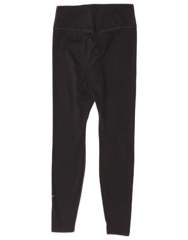 Leggings Dri Fit Nike pentru femei UK 8 Mic, negru, poliester Sport