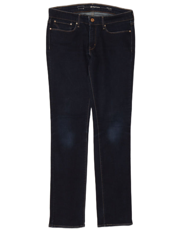 Blugi drepti pentru femei Levi's Slight Curve Modern Rise L30 L32 bleumarin