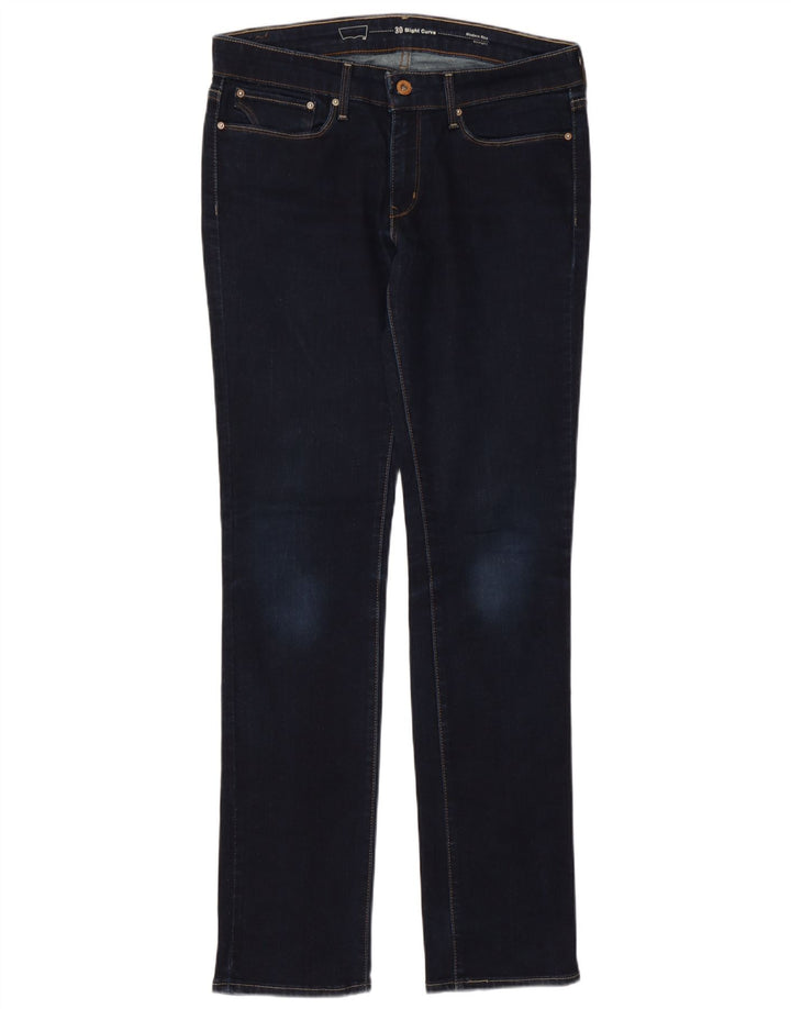 Blugi drepti pentru femei Levi's Slight Curve Modern Rise L30 L32 bleumarin