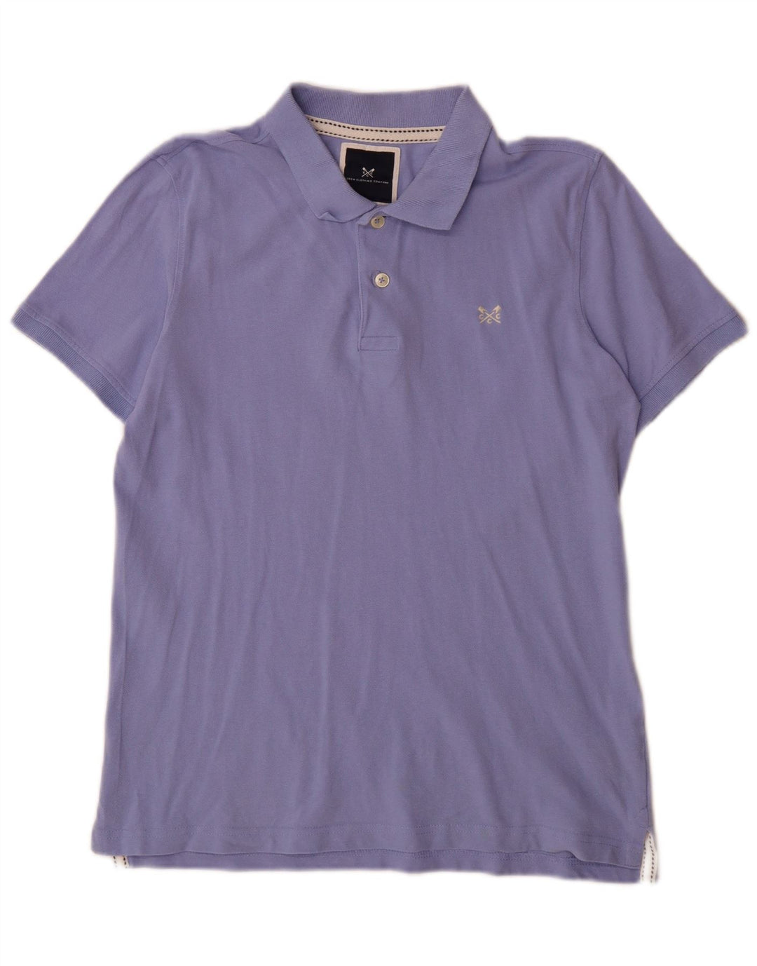Crew Clothing Tricou polo pentru bărbați Bumbac violet mediu
