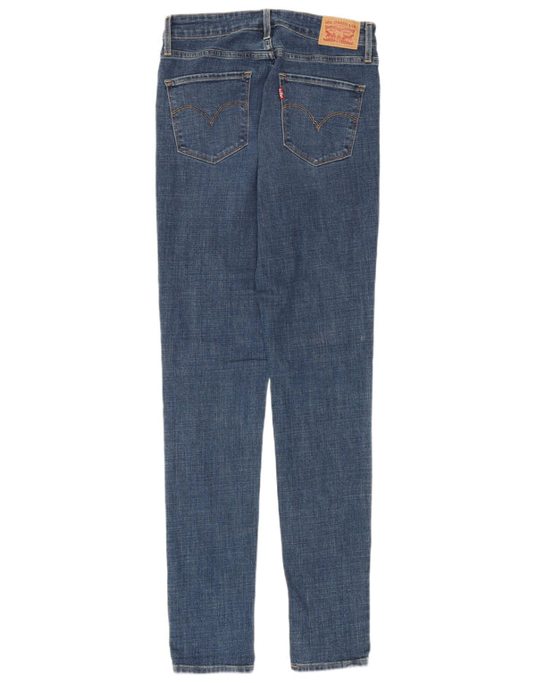 Blugi skinny pentru femei Levi's W28 L32 Bumbac albastru