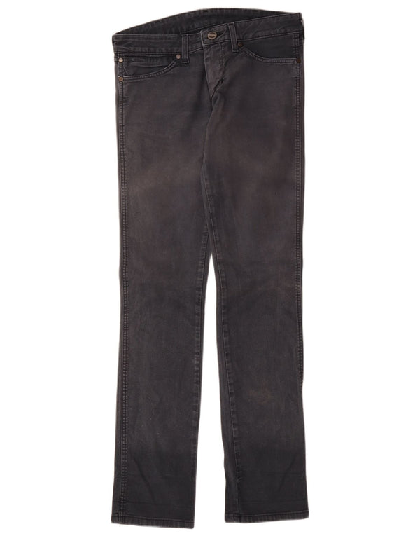 Blugi Wrangler pentru femei Lia slim W29 L34 bumbac gri