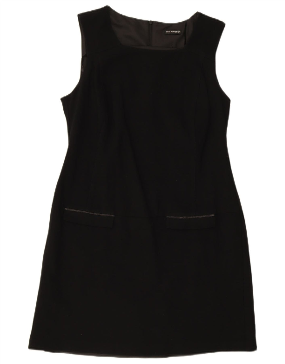 Rochie tip teacă fără mâneci cu autograf pentru femei Marks & Spencer UK 14 Medium Black