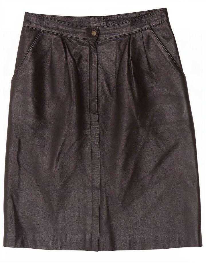 Fusta din piele pentru femei Maxime IT 42 Medium W26 Negru