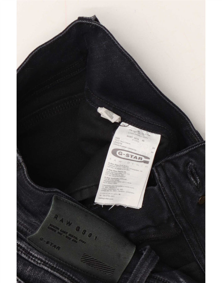 Blugi subțiri pentru femei G-Star W25 L30 bumbac negru