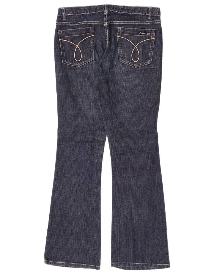 Calvin Klein blugi evazați pentru femei US 8 Medium W30 L31 bleumarin bumbac