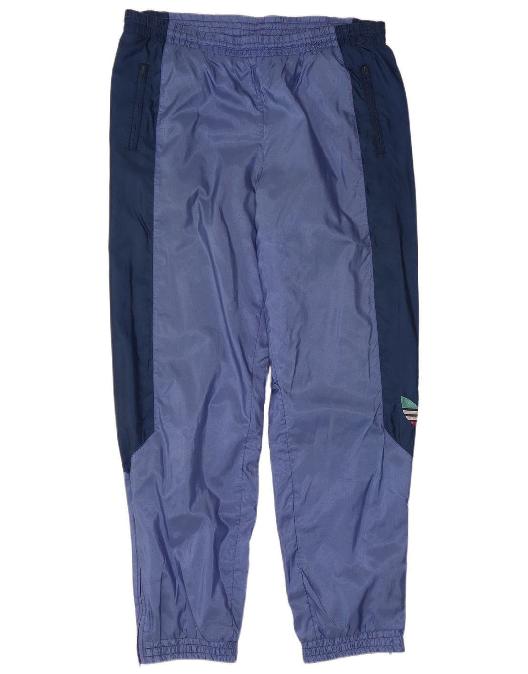Pantaloni de trening pentru bărbați Adidas Pantaloni de jogging, mari, albastru, color block