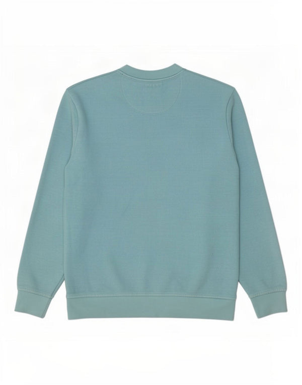 Crew Clothing Hanorac bărbătesc Pulover Medium Blue Bumbac