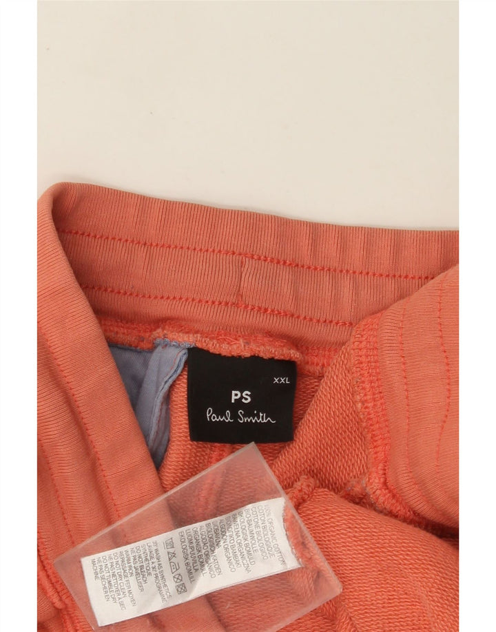 Pantaloni scurți sport pentru bărbați PAUL SMITH 2XL bumbac portocaliu