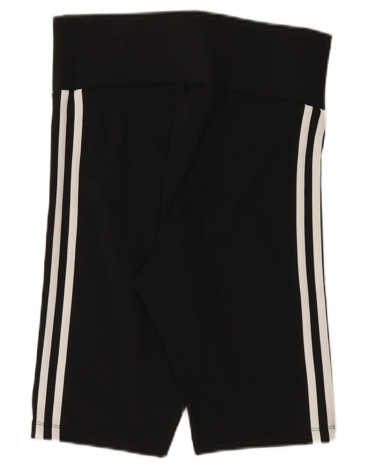 Pantaloni scurti sport ADIDAS pentru femei UK 12 Poliester mediu negru