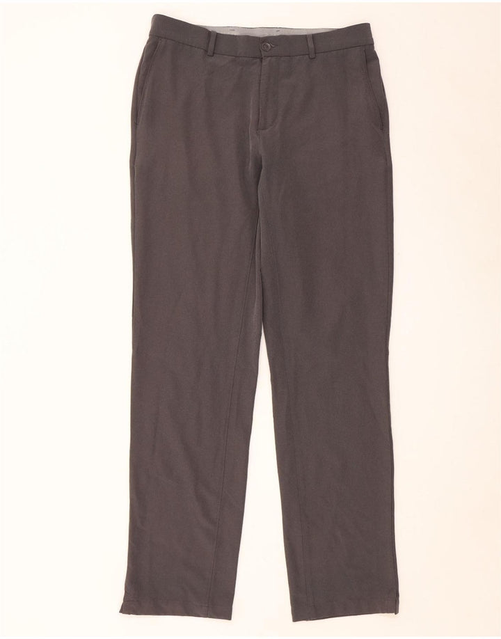 Pantaloni chino drepti pentru bărbați Nike W32 L34 poliester gri