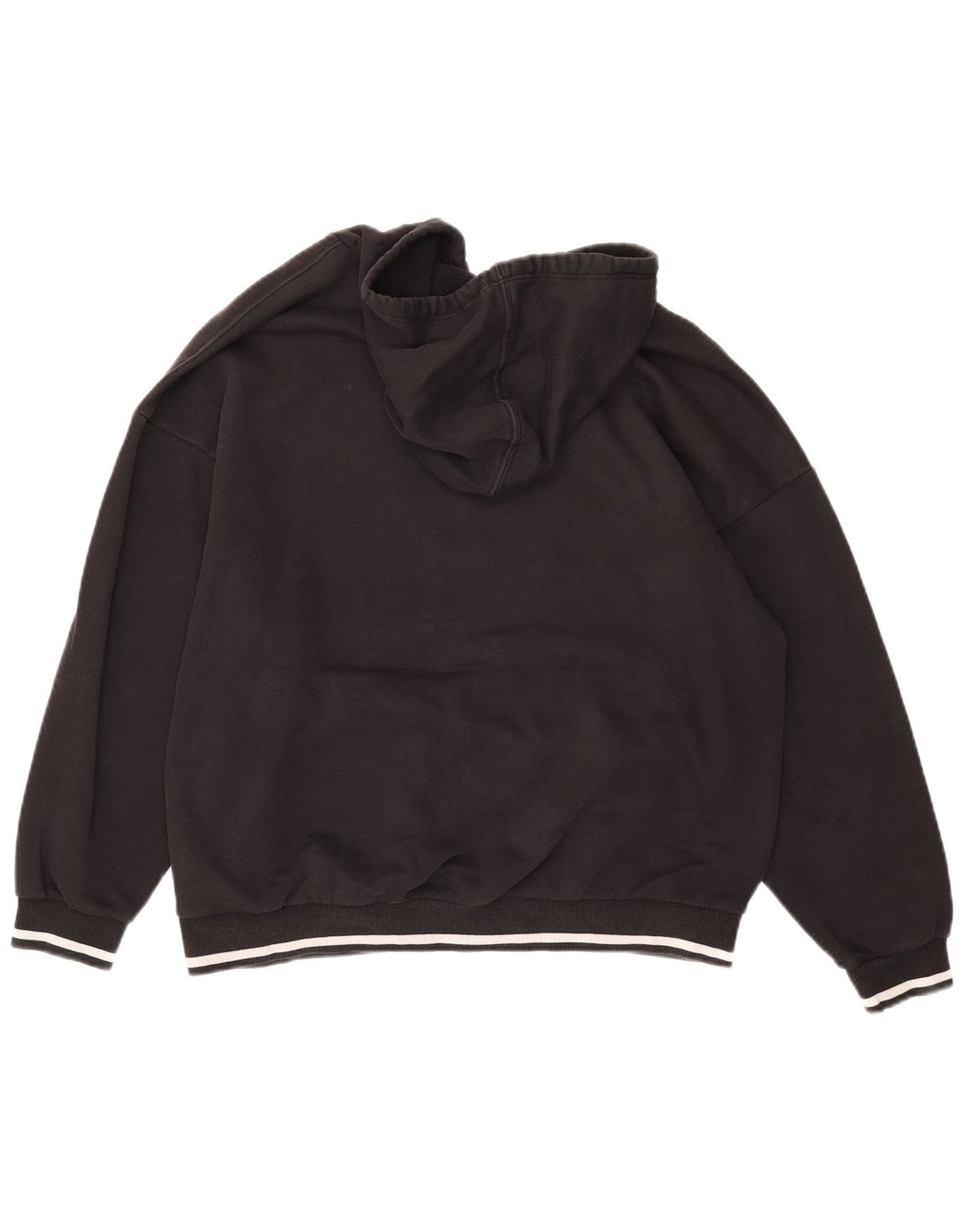 Pulover cu glugă cu grafic PUMA pentru femei UK 16, mare, negru, bumbac