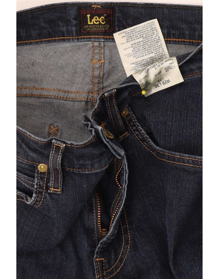 Blugi Lee Luke slim pentru femei W29 L30 bumbac bleumarin