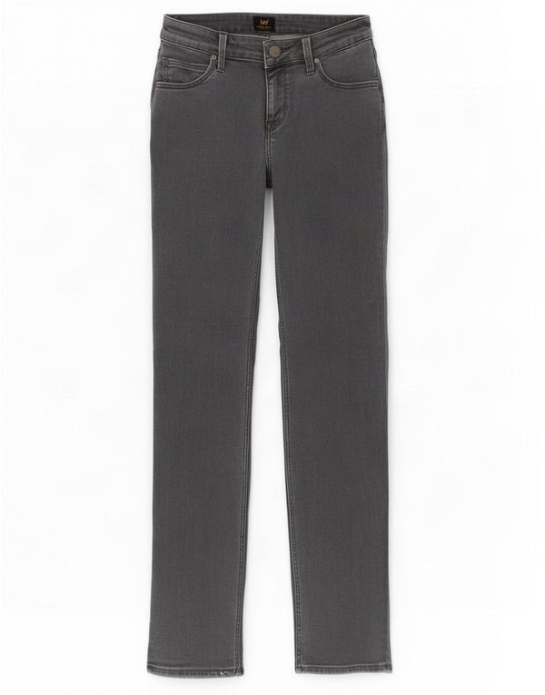 Blugi Lee Marion drepte pentru femei W26 L31 bumbac gri