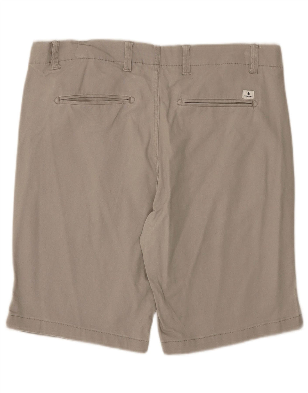 Pantaloni scurți chino obișnuiți pentru bărbați Jack & Jones XL W38 bumbac gri