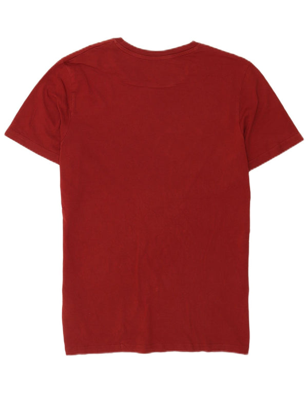 Tricou cu grafic Jack & Jones pentru femei Top UK 16 Large Maroon Cotton