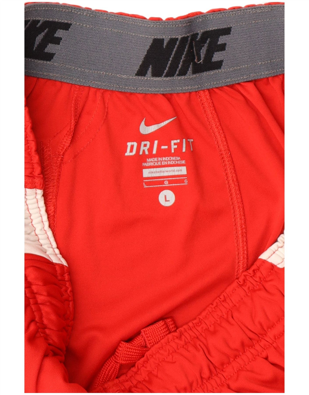 Pantaloni scurți sport Nike Cincinnati Reds pentru bărbați, roșii mari, poliester color bloc
