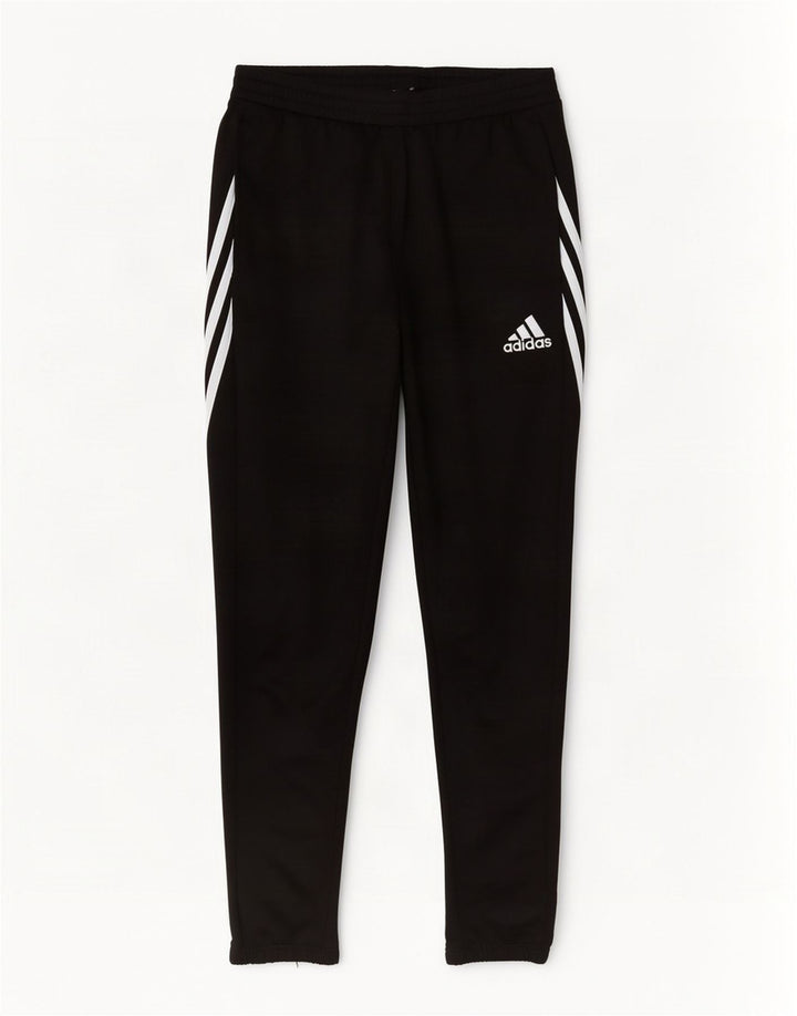 Pantaloni de trening Adidas Climalite pentru bărbați, negru mediu