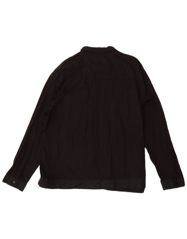 Cămașă Jack & Jones pentru bărbați 2XL bumbac negru