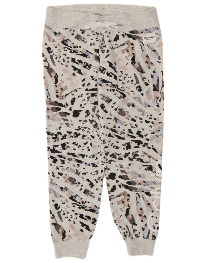 CALVIN KLEIN Pantaloni de trening pentru femei Joggeri UK 14 Gri mediu