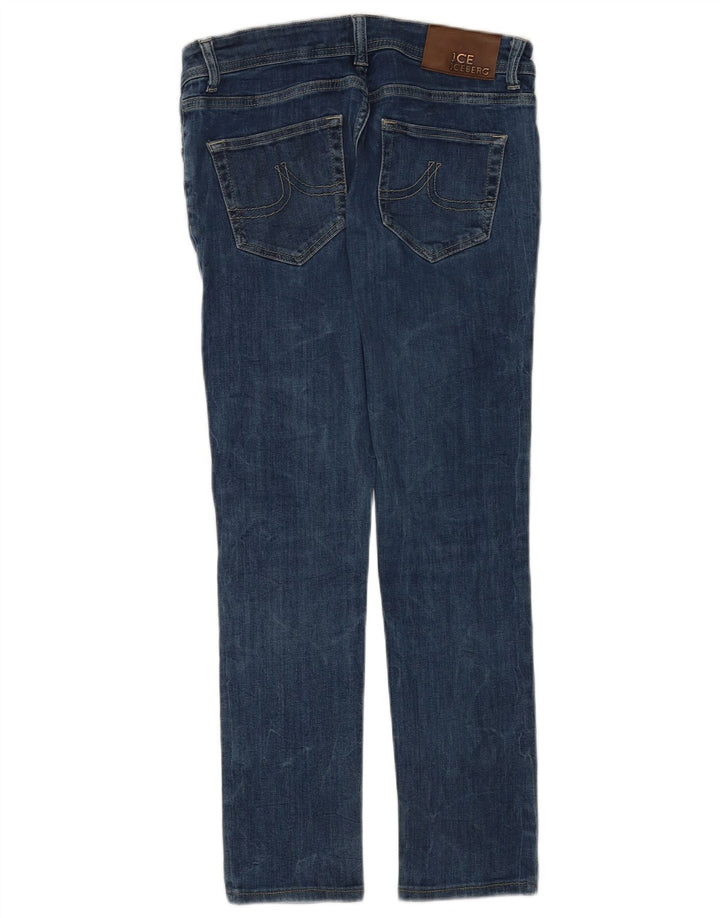 Blugi slim pentru femei Iceberg W28 L28 Bumbac albastru