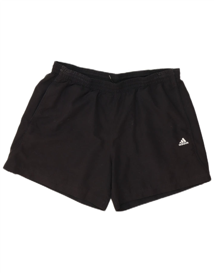 Pantaloni scurți sport pentru bărbați Adidas XL poliester negru
