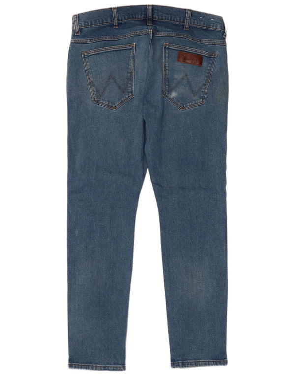 Blugi pentru bărbați Wrangler Bryson Skinny W36 L32 Bumbac albastru