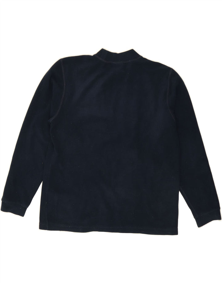 CHAMPION Mens Fleece Jumper Small Navy Blue Polyester Vintage Champion and Second-Hand Champion from Messina Hembry 