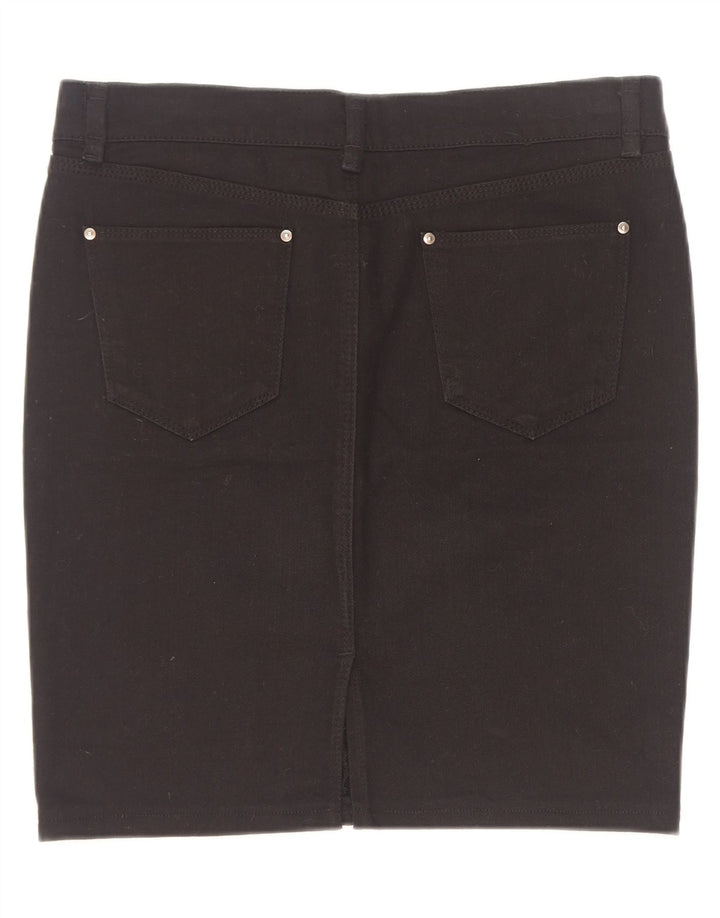 Fusta de blugi pentru femei Zara mare W30 negru