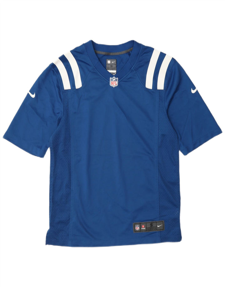 Tricou grafic Nike pentru bărbați Top mic, albastru, poliester