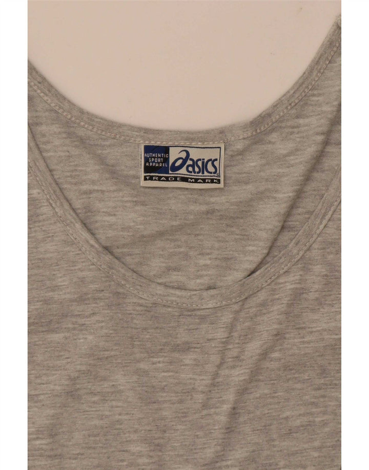 Asics Mens Vest Top 2XL Gri Bumbac