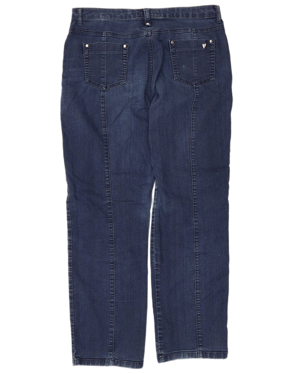 Marks & Spencer Blugi drepti pentru femei Per Una UK 16 Large W36 L30 Bleumarin