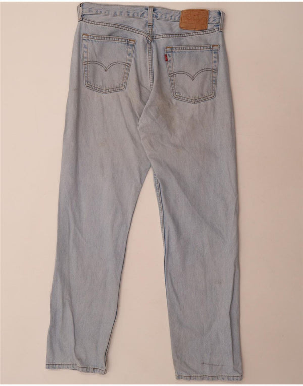 Blugi drepti pentru bărbați Levi's 517 W34 L32 Bumbac albastru