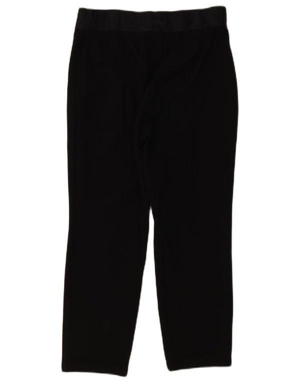 Pantaloni tăiați cu grafic pentru femei Dkny L32 L24 Negru Rayon