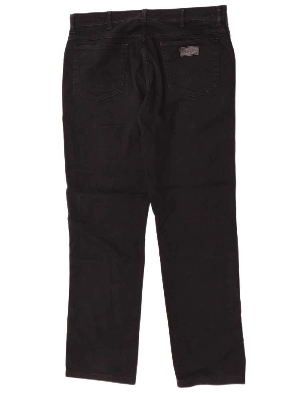 Blugi drepti Wrangler pentru bărbați Texas Stretch W36 L32 bumbac negru