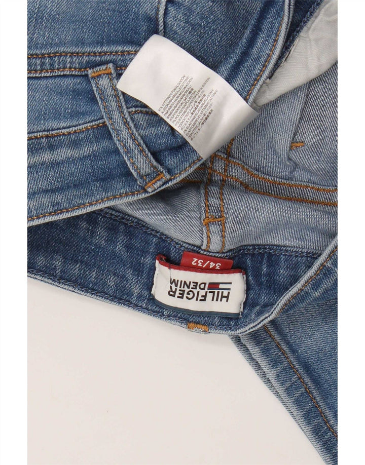 Blugi slim pentru bărbați Tommy Hilfiger W34 L32 bumbac albastru