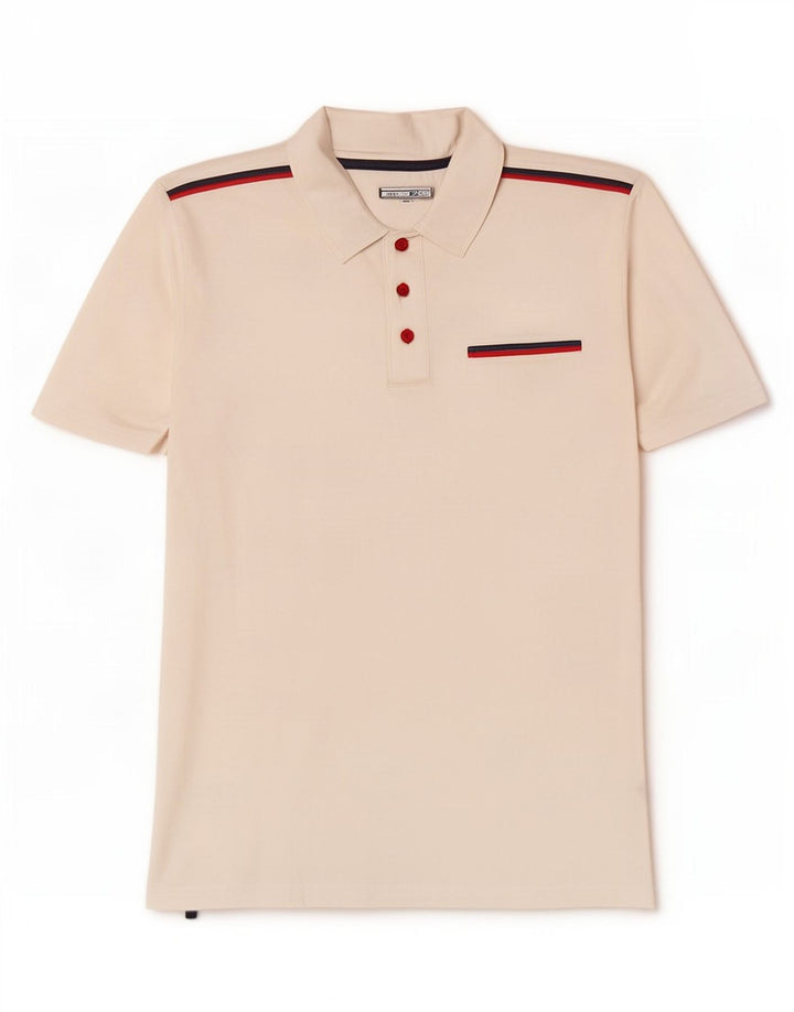 Tricou polo Fila pentru bărbați, alb mediu