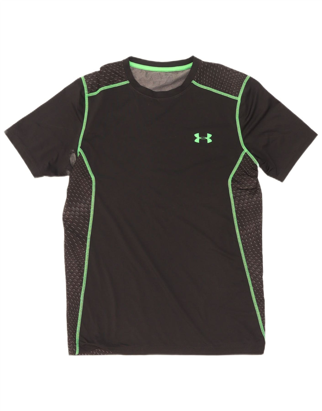 Tricou Under Armour pentru bărbați Top Mic Negru Geometric Poliester