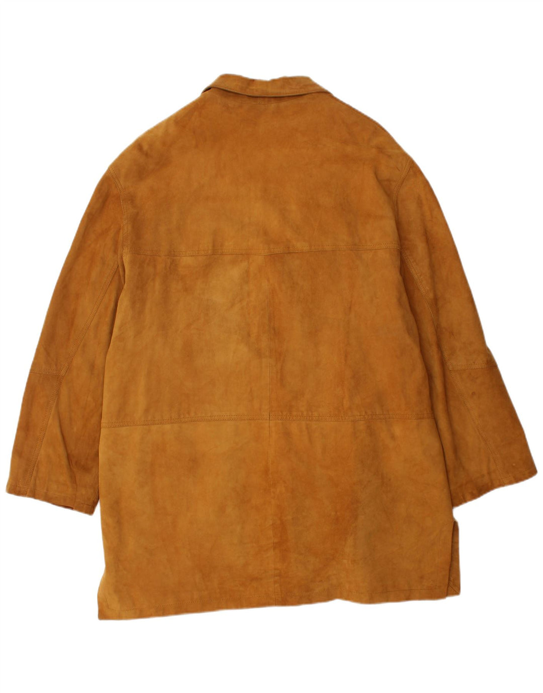 Jacheta de piele intoarsa pentru femei VINTAGE UK 18 XL din piele maro