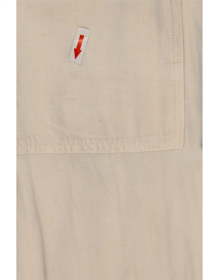 Pantaloni cargo de joggeri pentru femei Zara Mici L26 L27 Alb