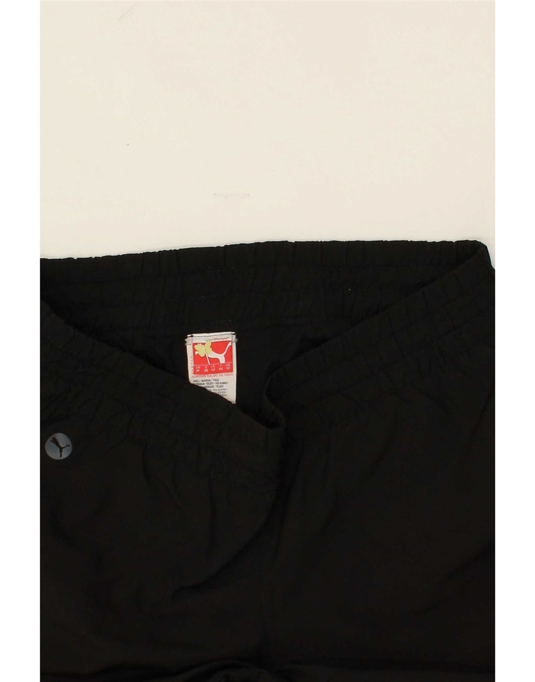 PUMA Womens Tracksuit Trousers UK 12 Medium  Black Polyester Vintage Puma and Second-Hand Puma from Messina Hembry 