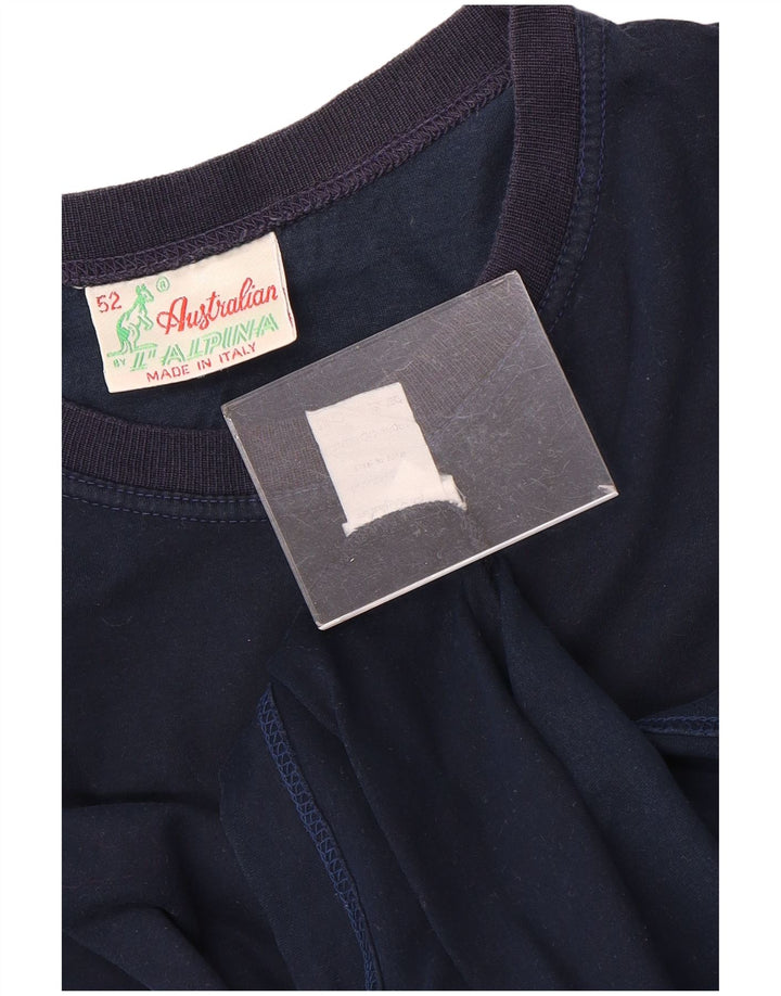 AUSTRALIAN L'ALPINA Tricou grafic pentru bărbați Top IT 52 Mare Bumbac bleumarin